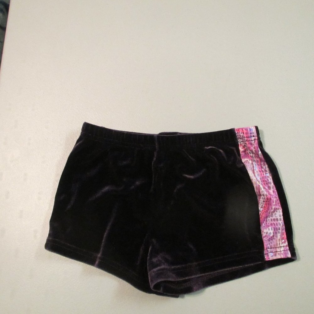 Purple Body Wrappers Dance Shorts Size 6X-7